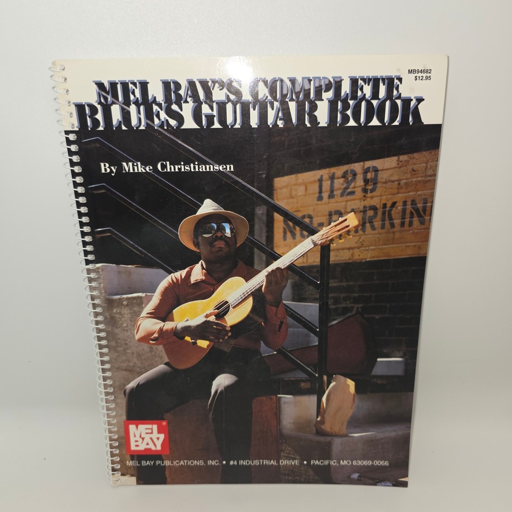 Mel Bay's Complete Blues Guitar Book Mike Christiansen Spiral Bound MB94682